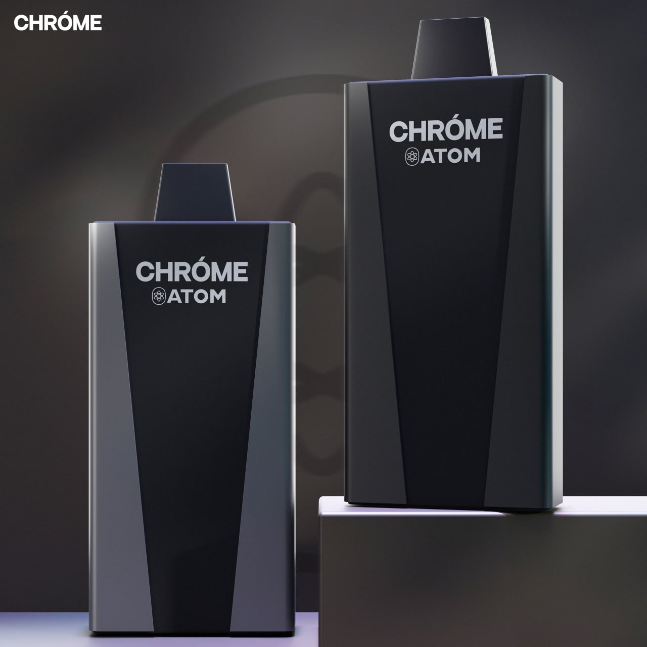 Chrome Atom 16000 Original (Яблоко Алоэ)