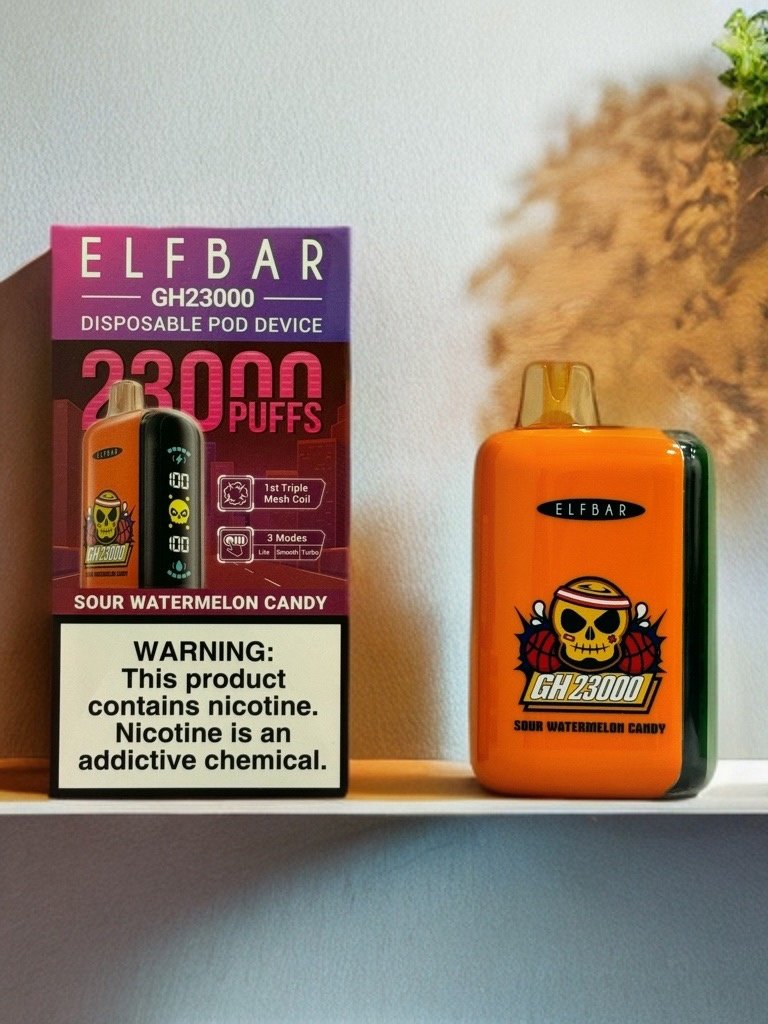 ELFBAR GH 23000 англ. ORIGINAL (Purple mint)