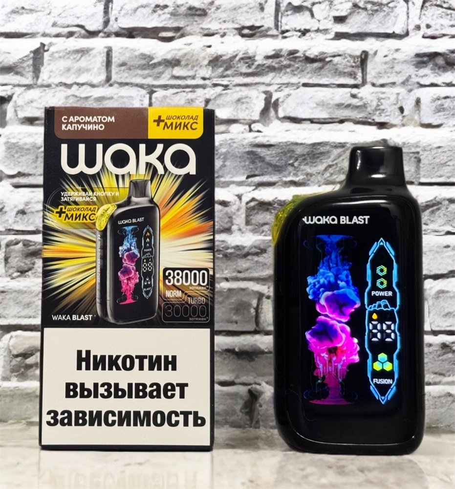 WAKA BLAST 38000 Original (Вишня лёд)