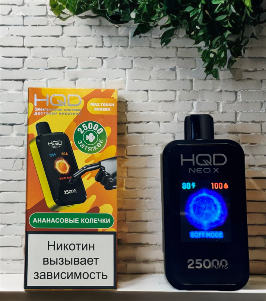 HQD 25000 NEO X original (Чёрная смородина)