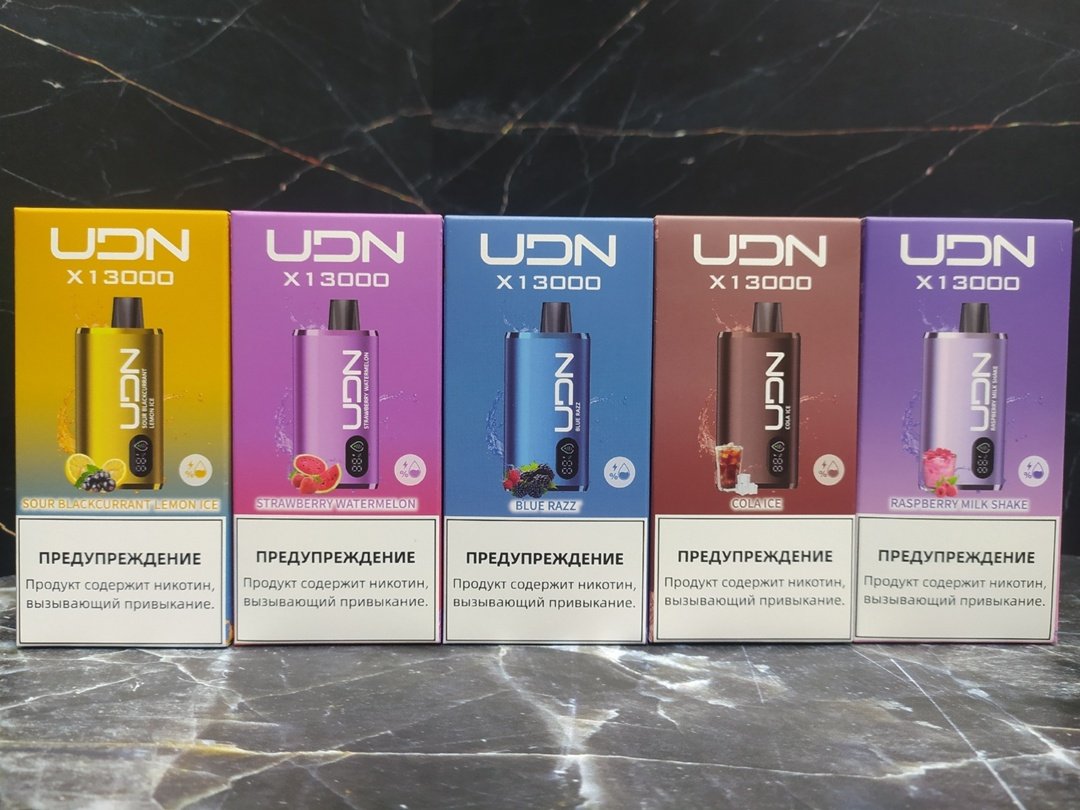UDN X 13000 5% ORIGINAL (Sour blackcurrant lemon ice)
